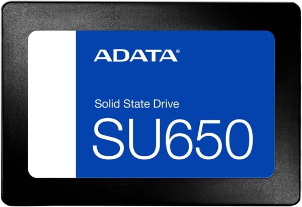 61nzJhH0OpL._AC_SL1215_ ADATA SU650 256GB SATAIII 3D NAND 2.5" SSD 520MB/s Read 450MB/s Write - AD-ASU650SS-256GT-R