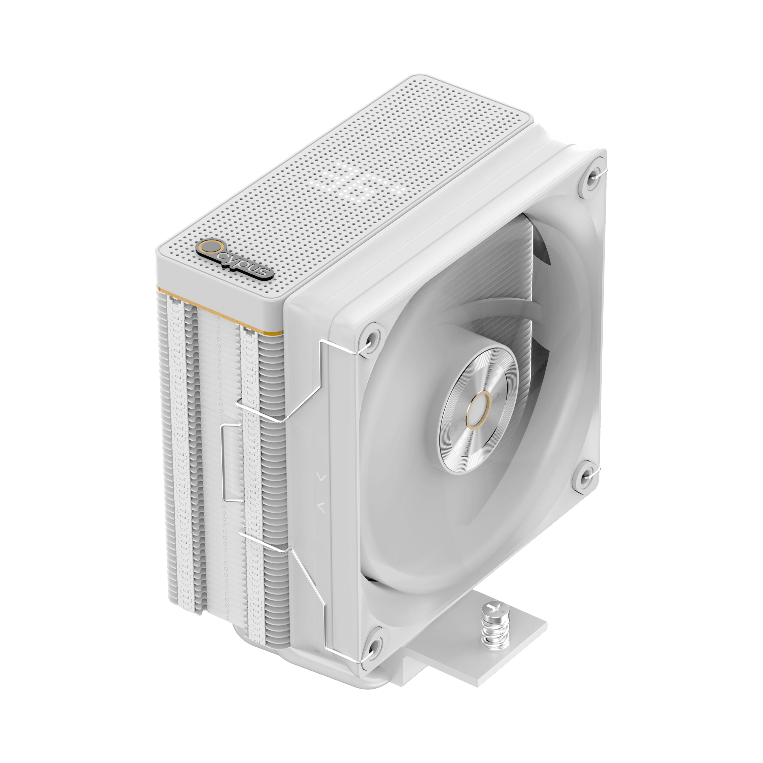 OCYPUS IOTA A40 WH CPU Cooler 120mm Fan 220W TDP Matrix Digital Display – IOTA-A40-WH1NNWD00X-...