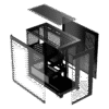 OCYPUS GAMMA C72 BK Mid-Tower PC Case with Tempered Glass Side Panel - GAMMA-C72-BKD000XX-GL