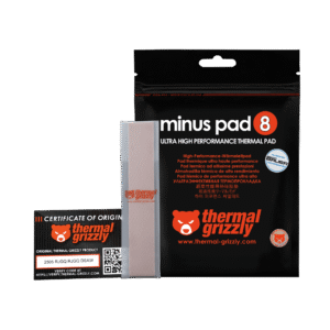 7 Thermal Grizzly Minus Pad 8 120x20x1 mm High Performance Thermal Pad - TG-MP8-120-20-10-1R
