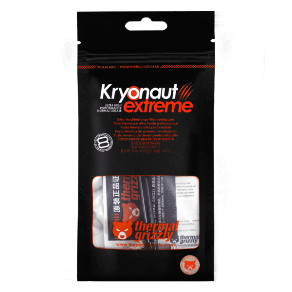 Thermal Grizzly Kryonaut Extreme 2 g High Performance Overclocking Thermal Paste - TG-KE-002-R