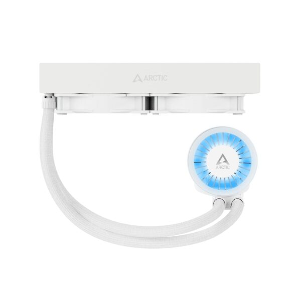Arctic Liquid Freezer III 240 A-RGB White All-in-One CPU Water Cooler LGA1851 LGA1700 AM5 AM4 with MX-6 Thermal Paste - ACFRE00150A