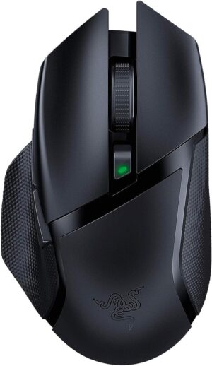 Razer Basilisk X HyperSpeed Wireless Gaming Mouse 16000 DPI 5G Optical Sensor 6 Programmable Buttons - RZ01-03150100-R3A1
