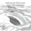 Razer Basilisk Mercury White Gaming Mouse 16000 DPI 5G Optical Sensor 8 Programmable Buttons - RZ01-02330300-R3M1