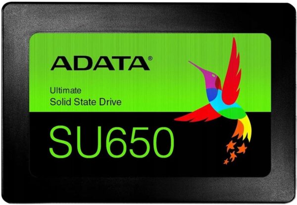 ADATA SU650 960GB 3D NAND 2.5-Inch SATA III SSD 520MB/s Read - ASU650SS-960GT-R