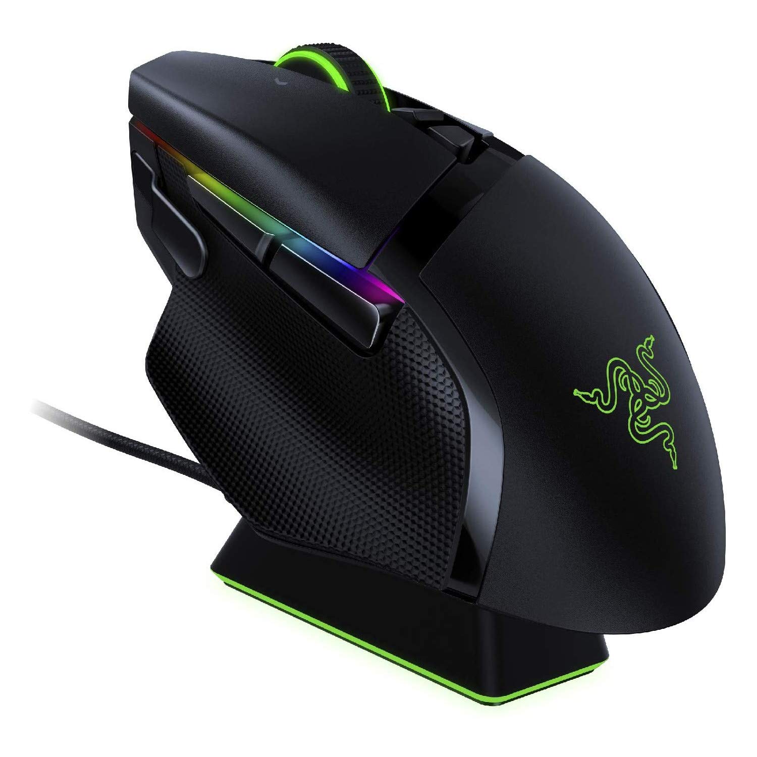 Razer Basilisk Ultimate Wireless Gaming Mouse 20000 DPI Focus+ Optical Sensor 11 Programmable Button...