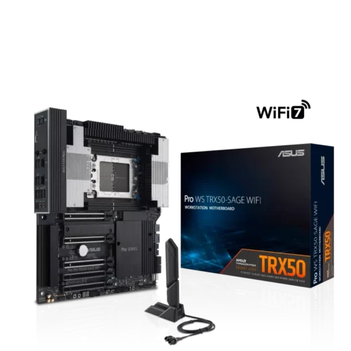 ASUS PRO WS TRX50-SAGE WIFI AMD sTR5 CEB Workstation Motherboard PCIe 5.0 DDR5 - PRO WS TRX50-SAGE WIFI