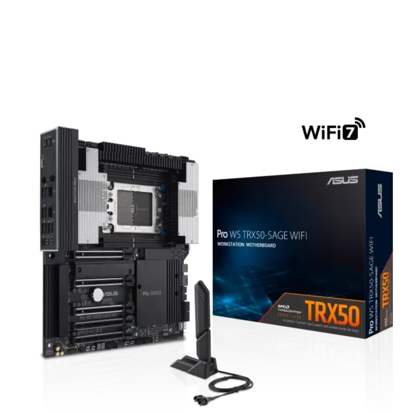 ASUS PRO WS TRX50-SAGE WIFI AMD sTR5 CEB Workstation Motherboard PCIe 5.0 DDR5 - PRO WS TRX50-SAGE WIFI