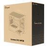 OCYPUS GAMMA C52 BK ARGB Mini-Tower PC Case with Tempered Glass Side Panel and ARGB Fans - GAMMA-C52-BKD300XX-GL