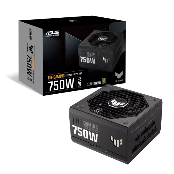 8 ASUS TUF Gaming 750W 80 Plus Gold Fully Modular PSU ATX 3.1 - TUF-GAMING-750G