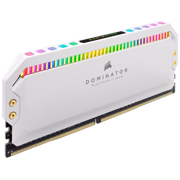 CORSAIR DOMINATOR PLATINUM RGB DDR4-3200 32GB (2x16GB) UDIMM White C16 - CS-CMT32GX4M2E3200C16W
