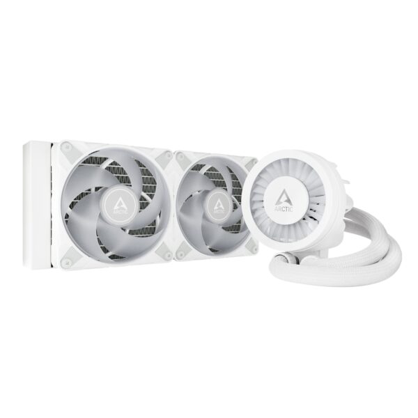 Arctic Liquid Freezer III 240 A-RGB White All-in-One CPU Water Cooler LGA1851 LGA1700 AM5 AM4 with MX-6 Thermal Paste - ACFRE00150A