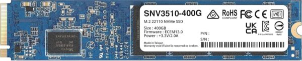 Synology SNV3510 400GB NVMe M.2 SSD - SNV3510-400G