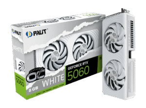 PALIT GeForce RTX 5060 White OC 8GB GDDR7 Graphics Card - NE75060U19P1-GB2063M