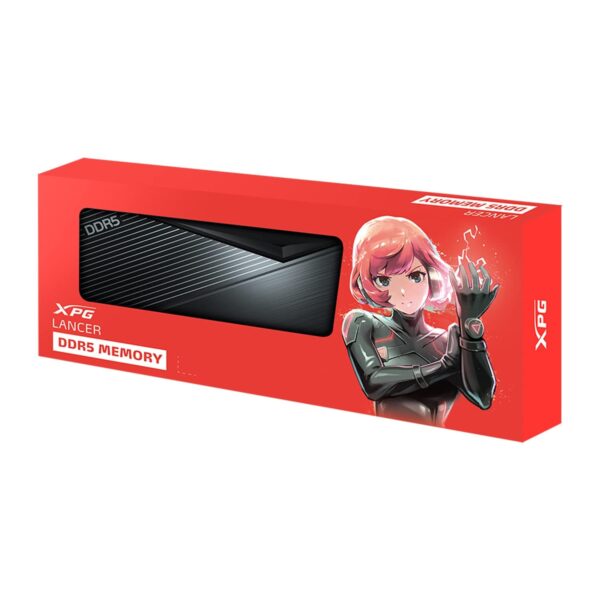 ADATA XPG LANCER RGB 16GB DDR5 5200MHz C38 Desktop Memory Black - AD-AX5U5200C3816G-CLABK