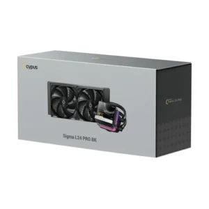 Ocypus SIGMA L24 PRO BK Liquid CPU Cooler 3.5-inch IPS 640x480 290W TDP - Sigma-L24-BK2ANWL00P-GL