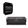 CORSAIR Dominator Platinum RGB 32GB (2x16GB) DDR5 6400MHz CL32 Desktop Memory Black - CMT32GX5M2B6400C32