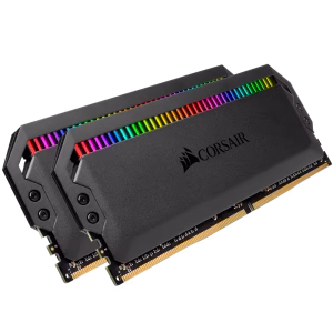 CORSAIR DOMINATOR PLATINUM RGB DDR4-3200 32GB (2x16GB) UDIMM Black C16 - CS-CMT32GX4M2E3200C16