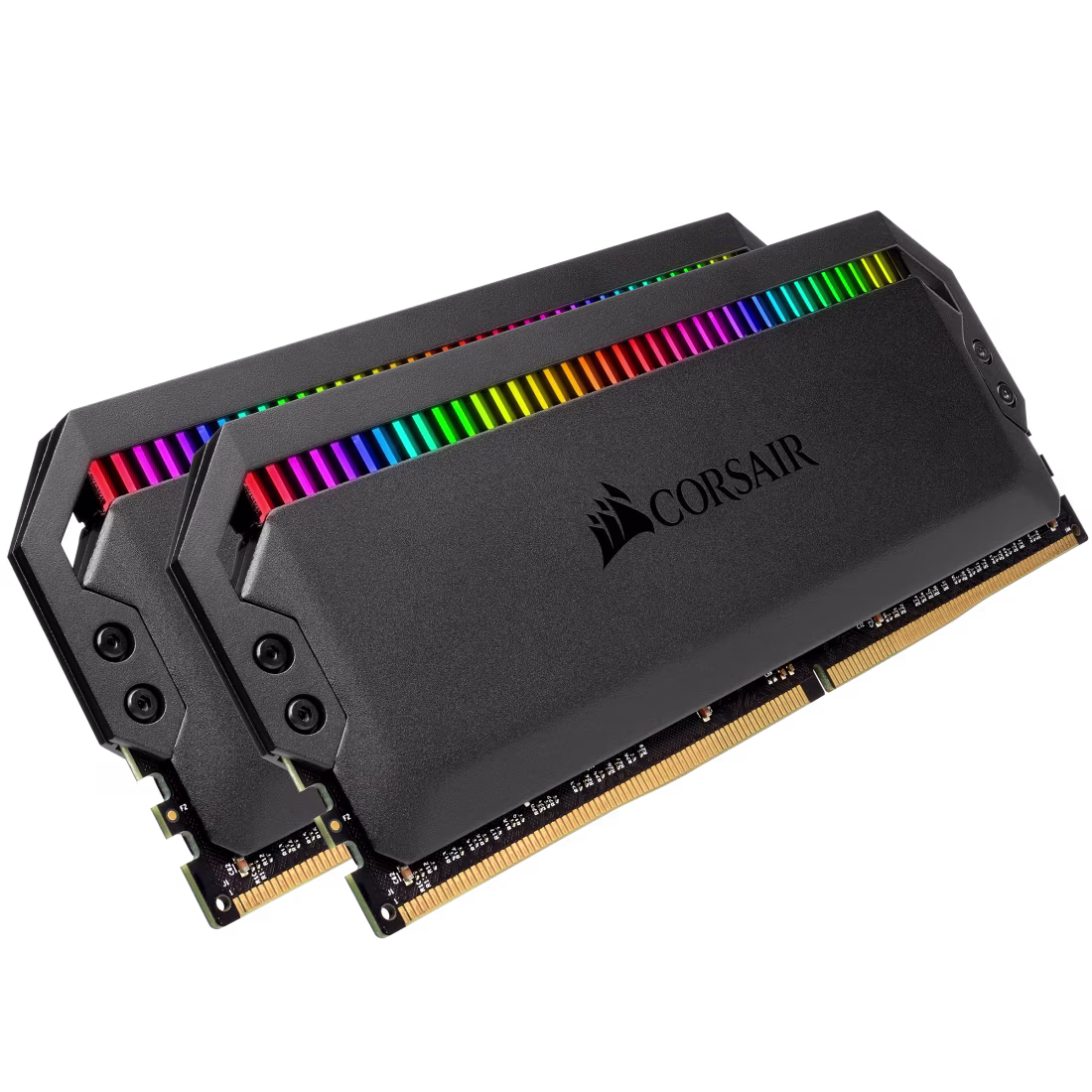 CORSAIR DOMINATOR PLATINUM RGB DDR4-3200 32GB (2x16GB) UDIMM Black C16 – CS-CMT32GX4M2E3200C16...