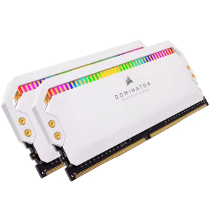 CORSAIR DOMINATOR PLATINUM RGB DDR4-3600 16GB (2x8GB) UDIMM White C18 - CS-CMT16GX4M2C3600C18W