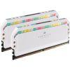 CORSAIR Dominator Platinum RGB 32GB (2x16GB) DDR5 5200MHz C40 Desktop Memory White - CS-CMT32GX5M2B5200C40W