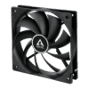 F12_PWM_black_G00 Arctic F12 PWM Black 120mm Fan Fluid Dynamic Bearing Single Pack- ACFAN00203A