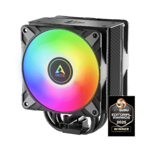Arctic Freezer 36 A-RGB Black Tower CPU Cooler LGA1851 LGA1700 AM5 AM4 with MX-6 Thermal Paste - ACFRE00124A