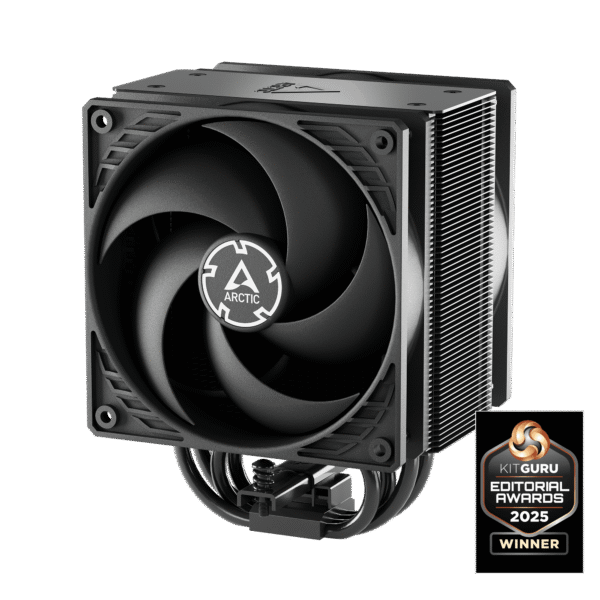 Arctic Freezer 36 Black Tower CPU Cooler LGA1851 LGA1700 AM5 AM4 with MX-6 Thermal Paste - ACFRE00123A