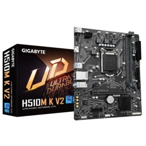 GIGABYTE H510M K V2 Micro-ATX Motherboard Intel H470 LGA 1200 DDR4 PCIe 4.0 - GA-H510M-K-V2