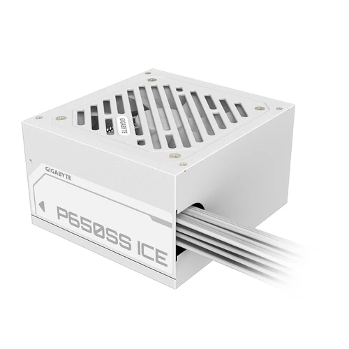 GIGABYTE P660SS-ICE 650W 80PLUS SILVER PSU WHITE 2 GIGABYTE P650SS-ICE 650W 80 Plus Silver ATX 3.0 PSU White - GP-P650SS-ICE