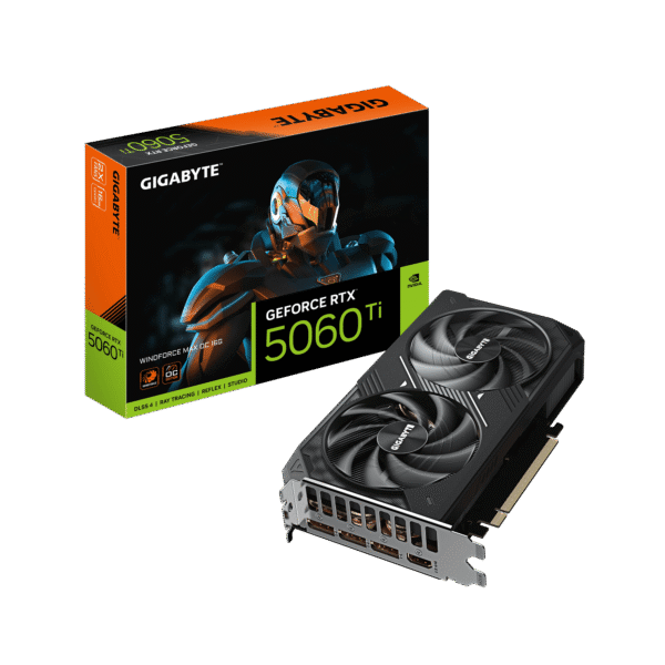 GIGABYTE GeForce RTX 5060 Ti WINDFORCE MAX OG 16GB GDDR7 Graphics Card - GV-N506TWF2MAX-OC-16GD