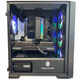 Genesis | AMD Ryzen 5 7500F Radeon RX 9060 XT 16GB Gaming PC with Wi-Fi