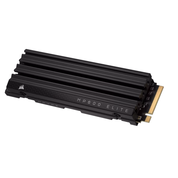 CORSAIR MP600 ELITE 1TB PCIe Gen4 x4 NVMe M.2 SSD with Heatsink 7000MB/s Read 6200MB/s Write - CSSD-F1000GBMP600EHS