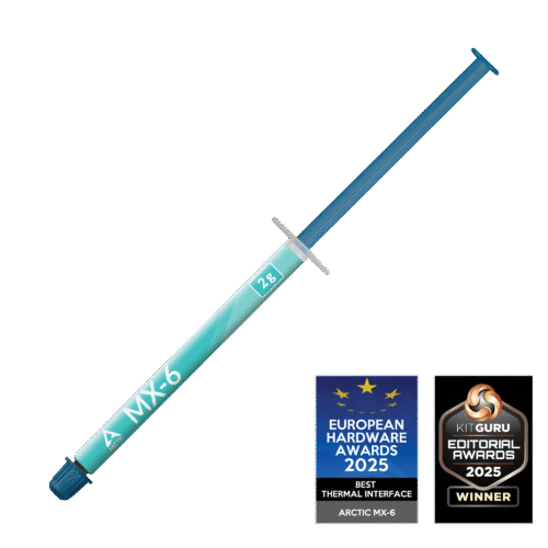 ARCTIC MX-6 Thermal Paste 2 g High Performance for CPU and GPU - ACTCP00079A