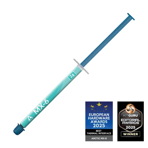 ARCTIC MX-6 Thermal Paste 2 g High Performance for CPU and GPU - ACTCP00079A
