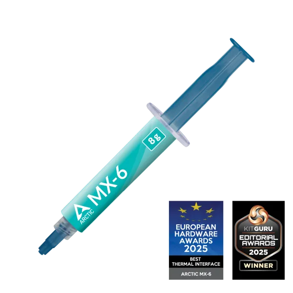 Arctic MX-6 Ultimate Performance Thermal Paste 8g with MX Cleaner - ACTCP00081A