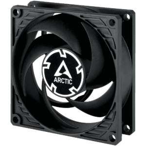 ARCTIC P8 Max 80 mm High Speed PWM Fan Fluid Dynamic Bearing Black Single Fan - ACFAN00286A