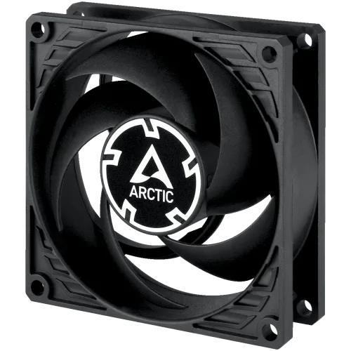 ARCTIC P8 Max 80 mm High Speed PWM Fan Fluid Dynamic Bearing Black Single Fan - ACFAN00286A