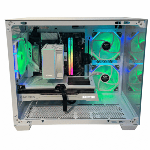 Quartz Mid-Range White Gaming PC Package with AMD Ryzen 5 7500F, Radeon RX 9060 XT 16GB, 32GB DDR5 RAM, 1TB NVMe SSD - Perfect for 1440p Gaming and Content Creation 1 Quartz | Mid-Range White Gaming PC Package with AMD Ryzen 5 7500F, Radeon RX 9060 XT 16GB, 32GB DDR5 RAM, 1TB NVMe SSD - Perfect for 1440p Gaming and Content Creation