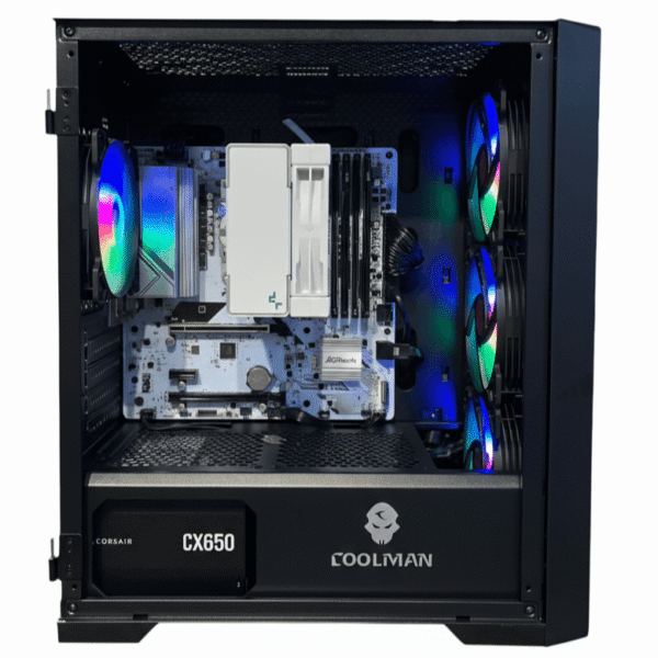 Quasar AMD Ryzen 7 5700G Gaming & Content Creation Desktop PC Bundle (1 TB SSD + 8 GB DDR4 + 100 Hz IPS Monitor) Vantage | AMD Ryzen 7 5700G Gaming & Content Creation Desktop PC Bundle (1 TB SSD + 8 GB DDR4 + 100 Hz IPS Monitor)