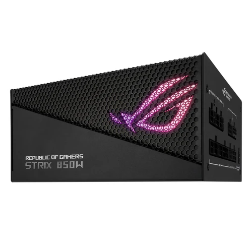 ROG-STRIX-850G-AURA-GAMING 3 Asus ROG Strix 850W 80 Plus Gold Fully Modular ATX 3.0 ARGB PSU - ROG-STRIX-850G-AURA-GAMING
