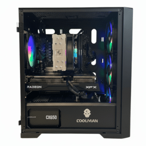 Element | AMD Ryzen 5 7500F RX 9060 XT 16GB Gaming PC 1440p Mid-Range DesktopRAPTOR