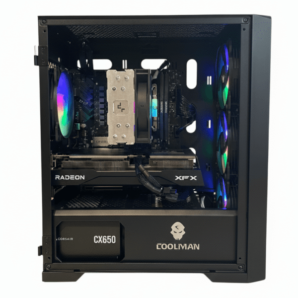 Element | AMD Ryzen 5 7500F RX 9060 XT 16GB Gaming PC 1440p Mid-Range DesktopRAPTOR