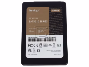Synology SAT5210 2.5-inch SATA Enterprise SSD 7TB - SY-SAT5210-7000Gblack