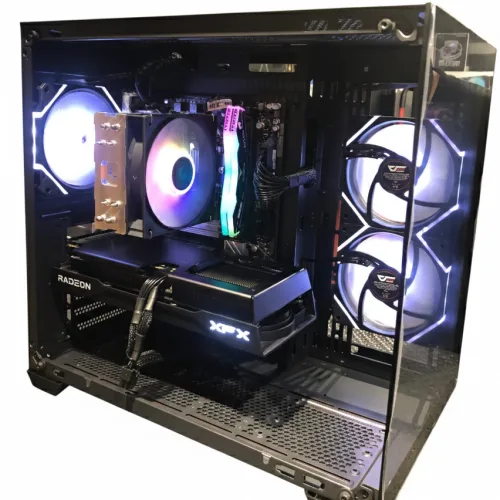 Vega | AMD Ryzen 5 7500F Radeon RX 9060 XT 16GB Gaming PC with Wi-Fi