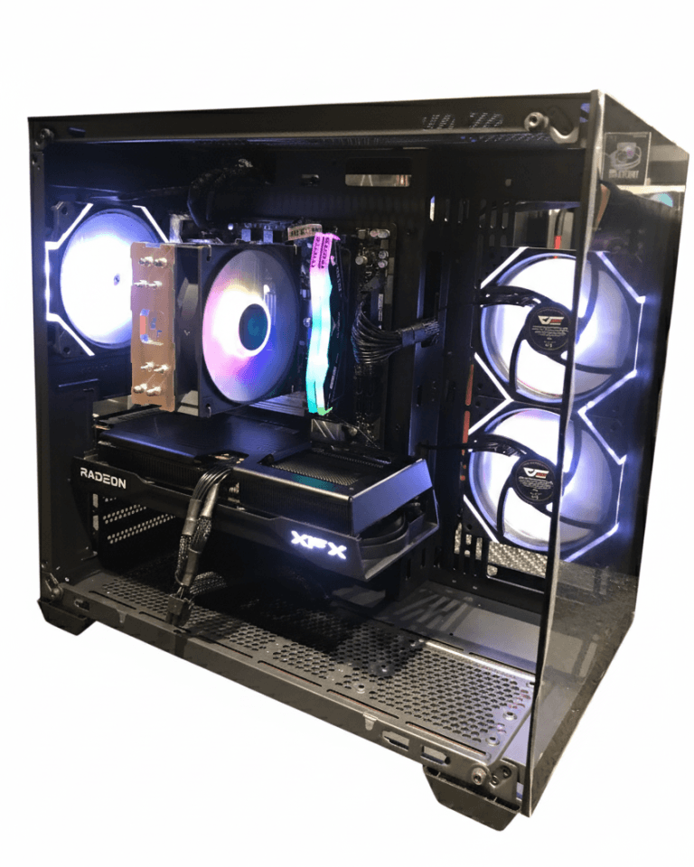 Vega | AMD Ryzen 5 7500F Radeon RX 9060 XT 16GB Gaming PC with Wi-Fi