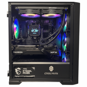 Aether | AMD Ryzen 7 5700X RX 9060 XT 32GB Gaming and Streaming PCZENITH