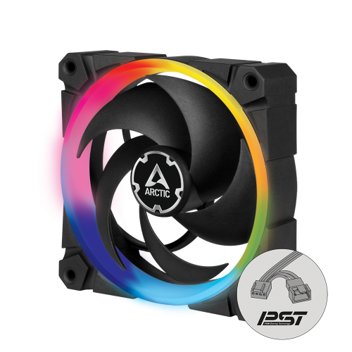 ARCTIC BioniX P120 A-RGB 120 mm Case Fan Fluid Dynamic Bearing Single Fan or 3 Pack - ACFAN00146A