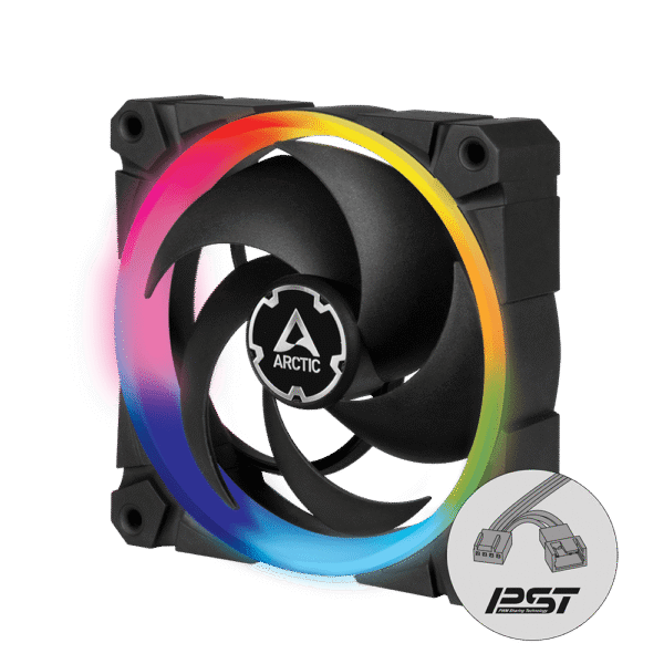 bionix-p120-argb-g00_pst-icon ARCTIC BioniX P120 A-RGB 120 mm Case Fan Fluid Dynamic Bearing Single Fan or 3 Pack - ACFAN00146A