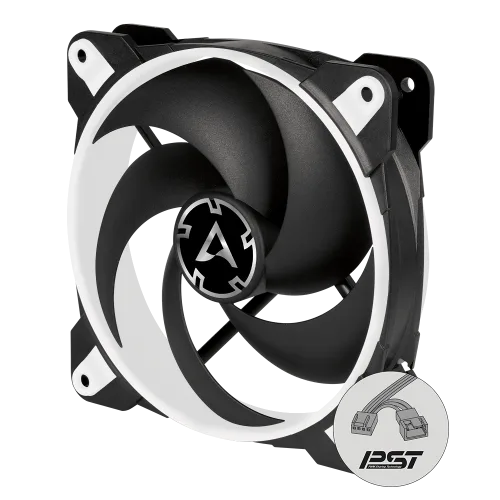 ARCTIC BioniX P120 120 mm Case Fan Fluid Dynamic Bearing White Single Fan - ACFAN00116A
